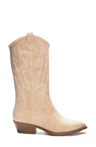 Shop Dirty Laundry Josea Cowboy Boot In Natural