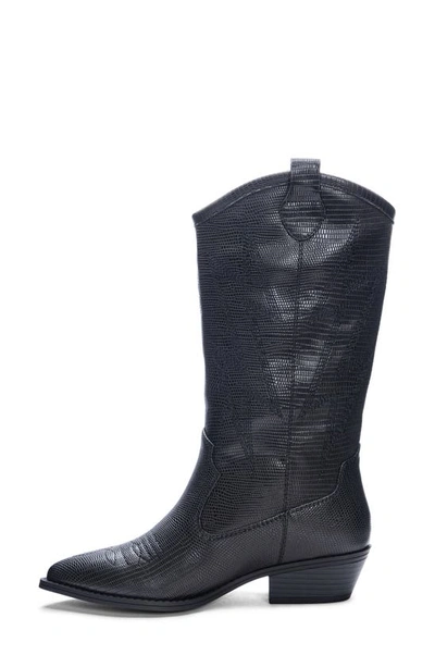 Dirty Laundry Josea Cowboy Boot In Black