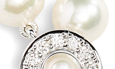 Mikimoto Akoya Cultured Pearl Lariat Necklace In 18kw