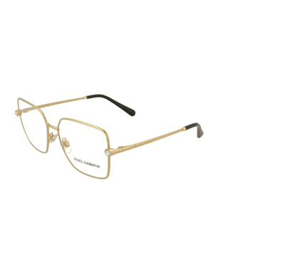 Shop Dolce E Gabbana Women's Gold Metal Glasses