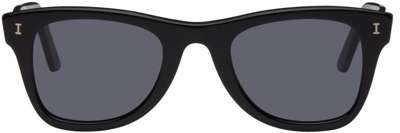 Shop Illesteva Black Austin Sunglasses