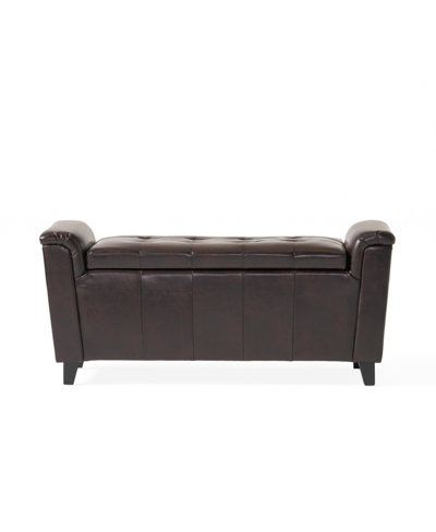 Shop Noble House Alden Armed Storage Bench