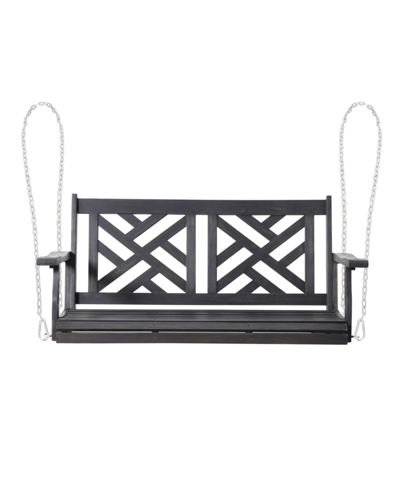 Shop Noble House Alejandro Outdoor Hanging Porch Swing