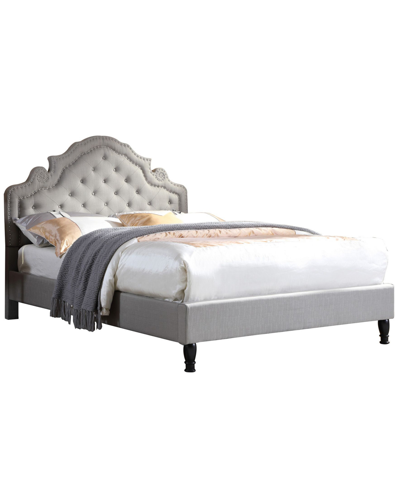 Shop Best Master Furniture Theresa Modern Tufted With Nailhead Trim Bed, Queen
