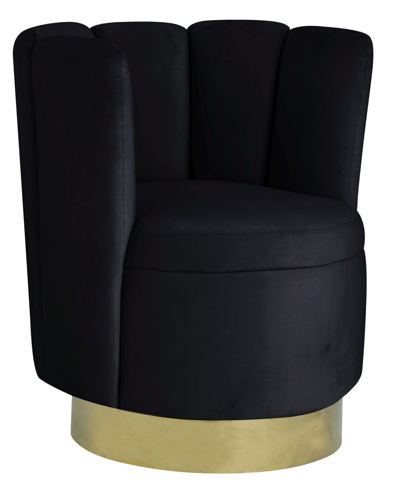 Shop Best Master Furniture Ellis Upholstered Swivel Accent Chair