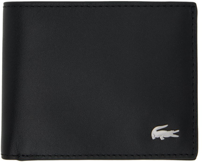 Shop Lacoste Black Bifold Wallet
