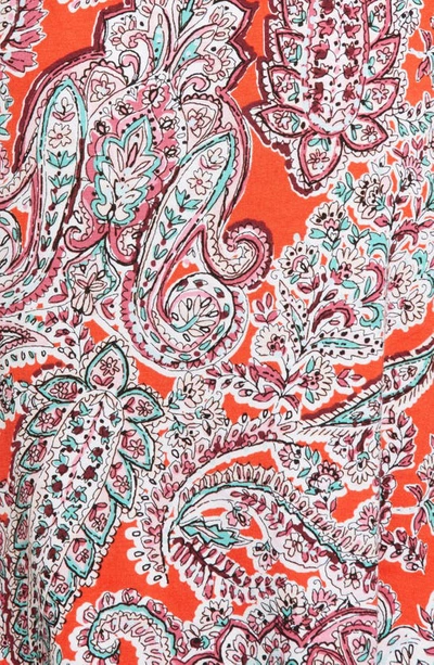 Loveappella Tie Front Maxi Sundress In Coral