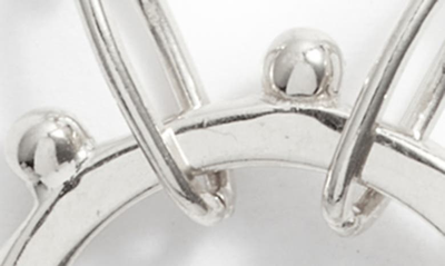 Anzie Dew Drop Marine Pendant Necklace In Silver