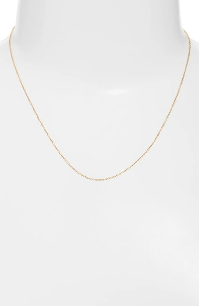 Shop Anzie Chain Link Necklace In Yellow Gold