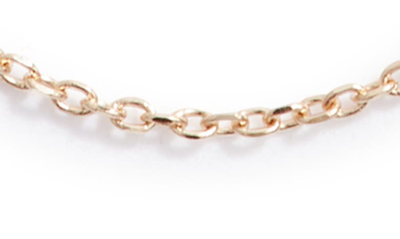 Shop Anzie Chain Link Necklace In Yellow Gold