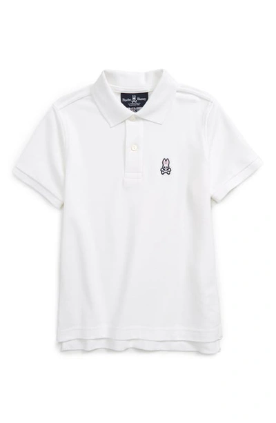 Shop Psycho Bunny Classic Polo In White