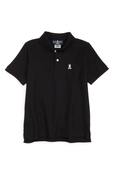 Shop Psycho Bunny Classic Polo In Black