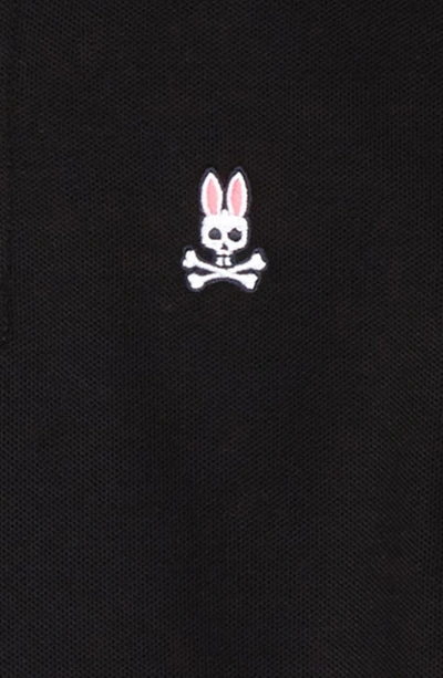 Psycho Bunny Boys' Classic Polo Shirt - Little Kid, Big Kid In Black