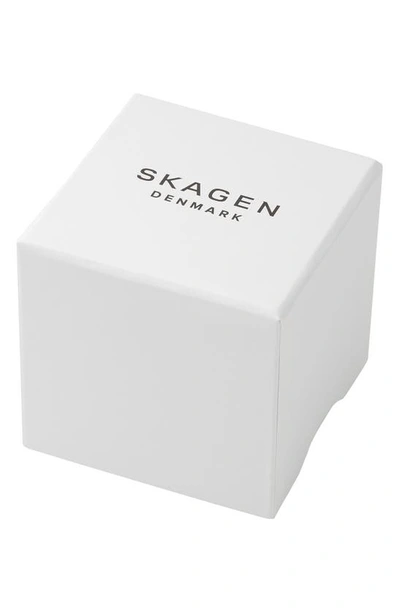 Shop Skagen Grenen Lille Mesh Strap Watch, 26mm In Silver