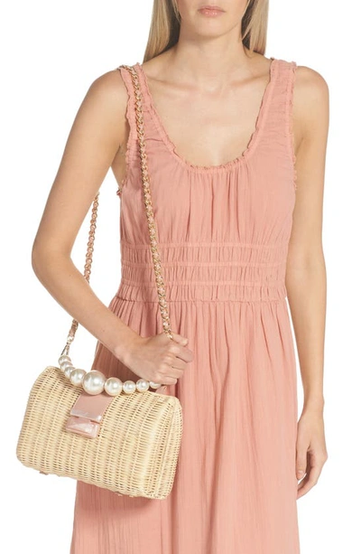 Btb Los Angeles Coco Clutch In Petal