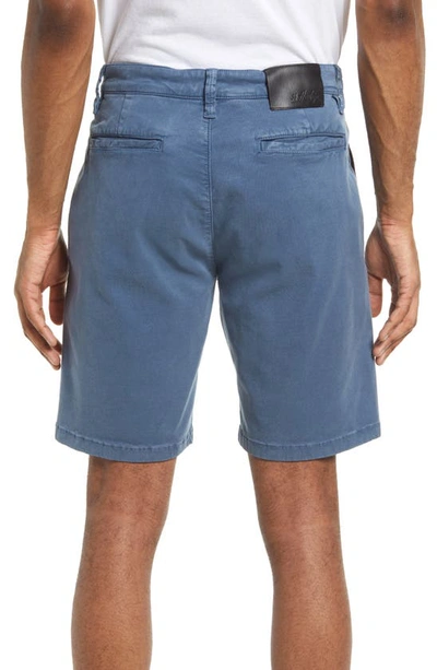 Shop 34 Heritage Nevada Soft Touch Shorts In Ocean Soft Touch