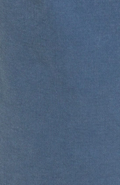 34 Heritage Nevada Flat Front Shorts In Ocean Soft Touch