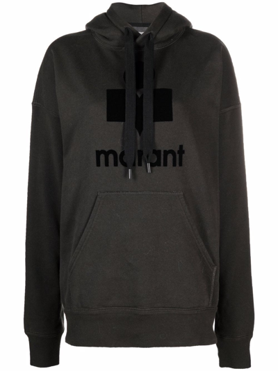 Shop Isabel Marant Étoile Mansel Sweatshirt With Print In Black