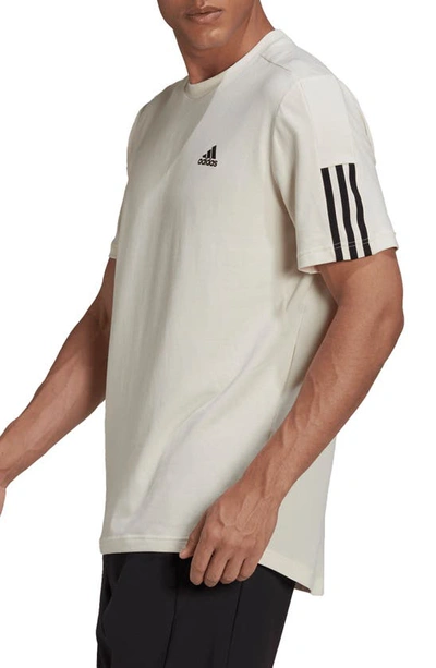 Shop Adidas Originals Designed 2 Move Logo Sport Tee In Wonder White/ Black