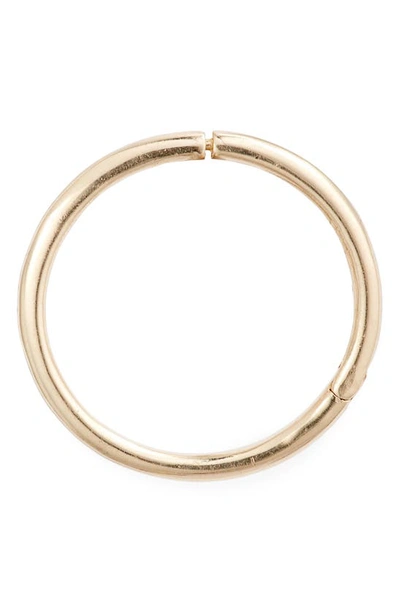 Shop Anzie X Mel Soldera Single Hoop Earring In Yellow Gold