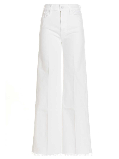 Shop Mother The Tomcat Roller Jeans In White