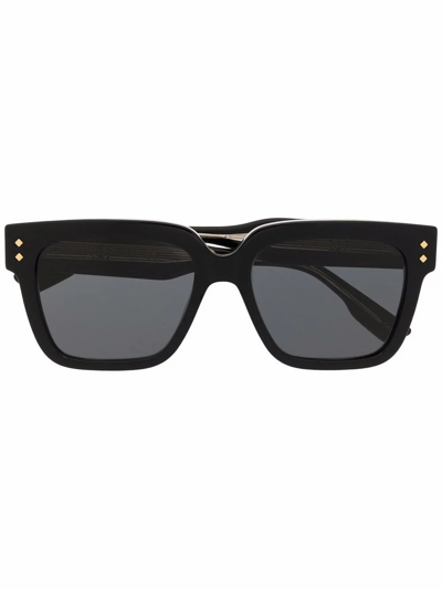 Shop Gucci Men's  Black Acetate Sunglasses