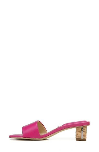 Shop Franco Sarto Cruella Slide Sandal In Fuchsia Leather