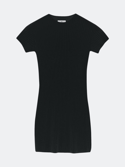 Shop Anine Bing Skylar Dress In Black