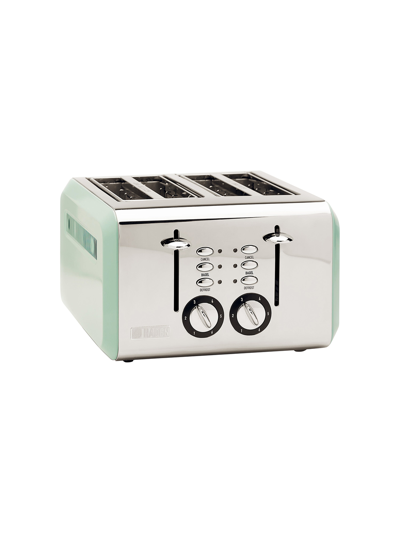 Shop Haden Cotswold 4-slice, Wide Slot Toaster In Green
