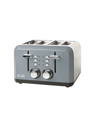 Shop Haden Perth 4-slice, Wide Slot Toaster In Grey