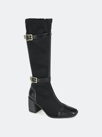 Shop Journee Collection Women's Tru Comfort Foam Wide Calf Gaibree Boot In Black