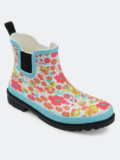 Shop Journee Collection Women's Tekoa Rain Boot In Blue