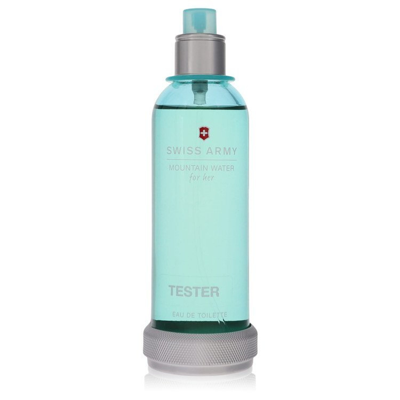 Shop Victorinox Swiss Army Mountain Water By  Eau De Toilette Spray (tester) 3.4 oz (women)