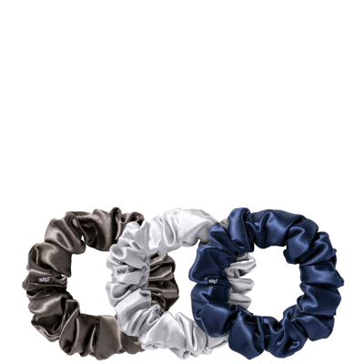 Shop Slip Silk Large Scrunchies (various Colours) In Midnight