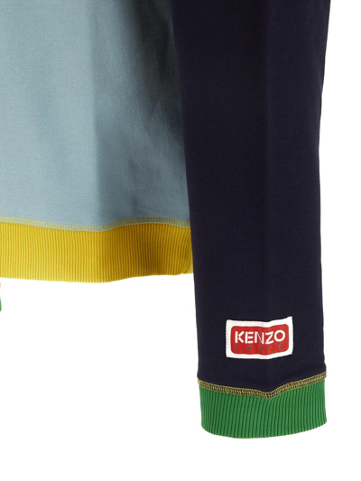 Shop Kenzo Oversized Vintage Sweatshirt In Multicolor