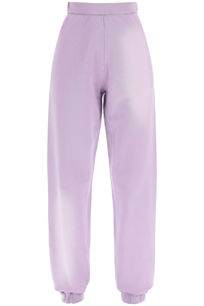 Shop Attico The  'peggy' Sweatpants In Purple