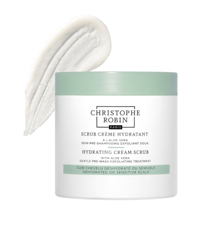 Shop Christophe Robin Hydrating Cream Scrub With Aloe Vera (250ml) In Multi