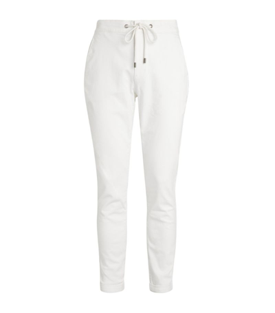Shop Paige Drawstring Fraser Chinos In White