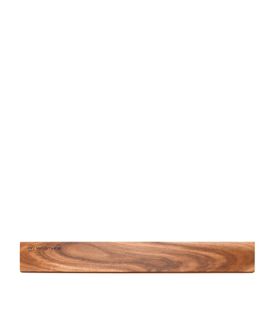 Shop Wusthof Acacia Magnetic Knife Holder In Brown