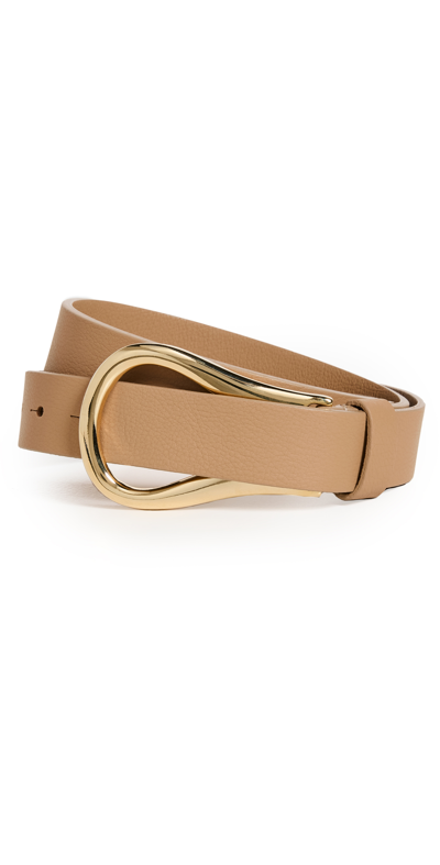 Shop B-low The Belt Ryder Wrap Belt In Vacchetta/gold