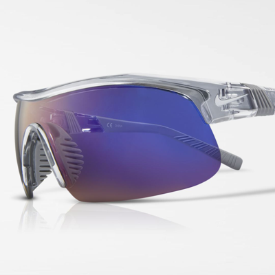 Shop Nike Unisex Show X1 Sunglasses In Grey