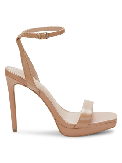 Shop Bcbgeneration Women's Cadence Ankle-strap Sandals In Tan