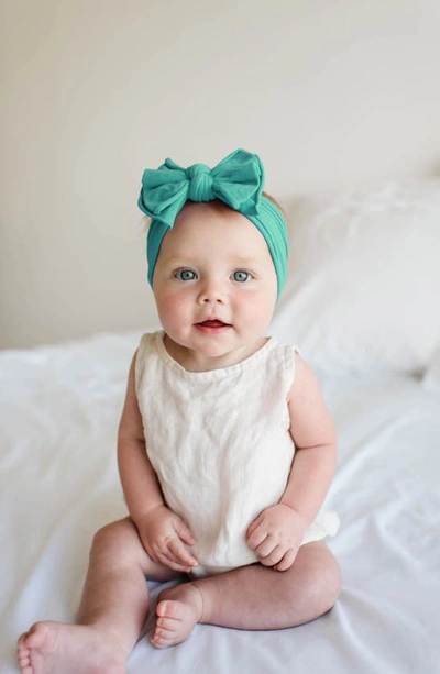 Shop Baby Bling Fab-bow-lous Headband In Palm