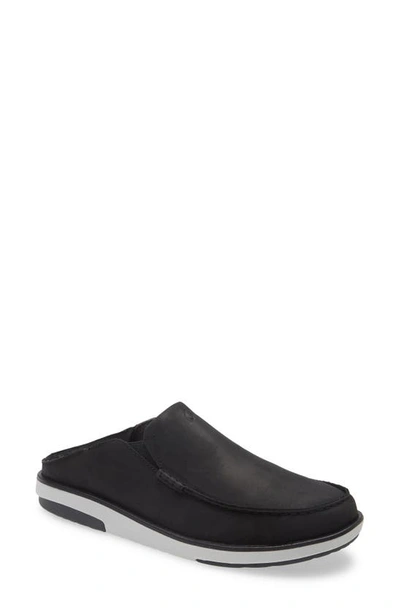 Shop Olukai Kalia Slip-on In Black