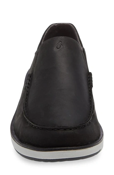 Shop Olukai Kalia Slip-on In Black