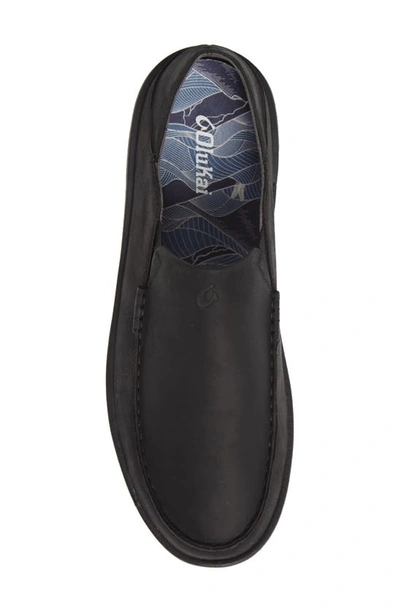 Shop Olukai Kalia Slip-on In Black