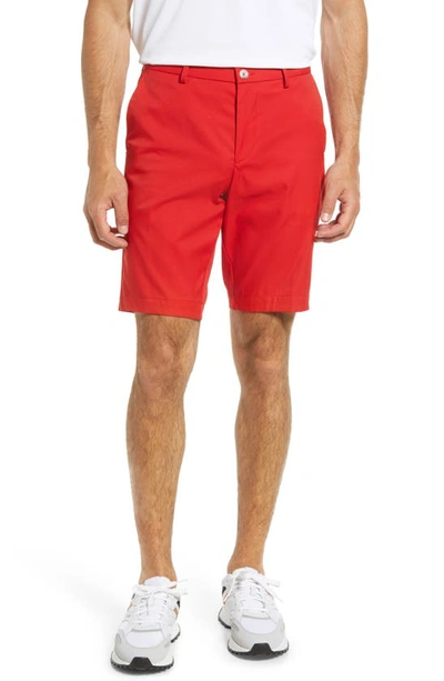 Shop Hugo Boss Liem Shorts In Bright Red