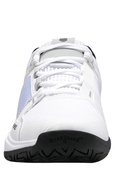 Shop K-swiss Ultrashot Team Tennis Shoe In White/ Black/ High-rise