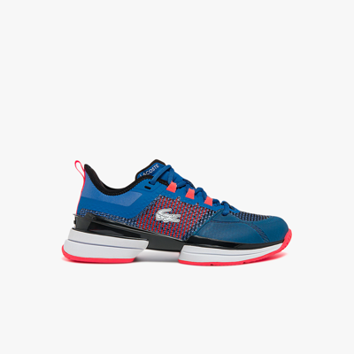 Shop Lacoste Women's Ag-lt21 Ultra Textile Tennis Shoes - 9.5 In Blue