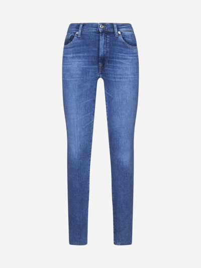 Shop 7 For All Mankind Hw Skinny Slim Illusion Jeans